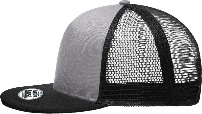 Levně 5 panelová Pro síťovaná kšiltovka - grey/black