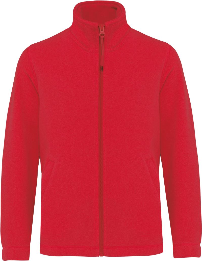 Levně Dětská mikrofleecová bunda - red