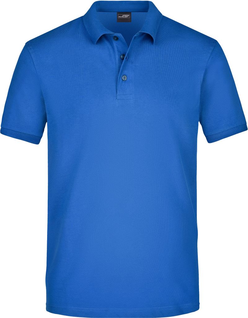 Levně Pánské elastické piqué polo - royal