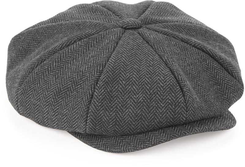 Levně Bekovka - charcoal herringbone