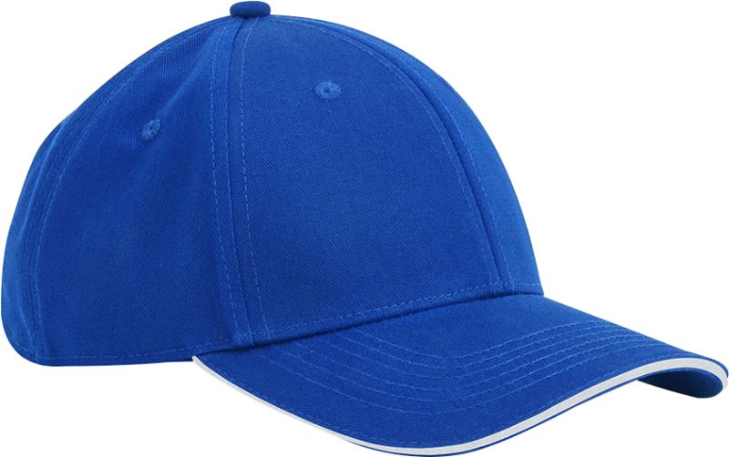 Levně 6 panelová kšiltovka EarthAware® - bright royal/white