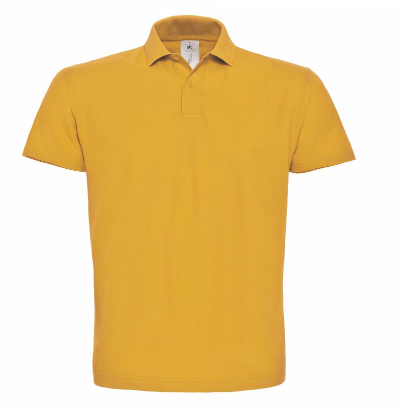 Levně Piqué polo - chili gold