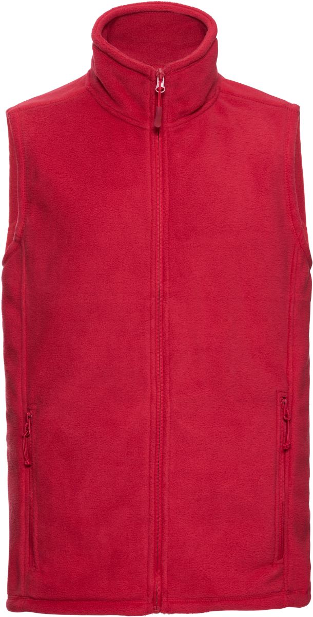 Levně Fleecová vesta - classic red