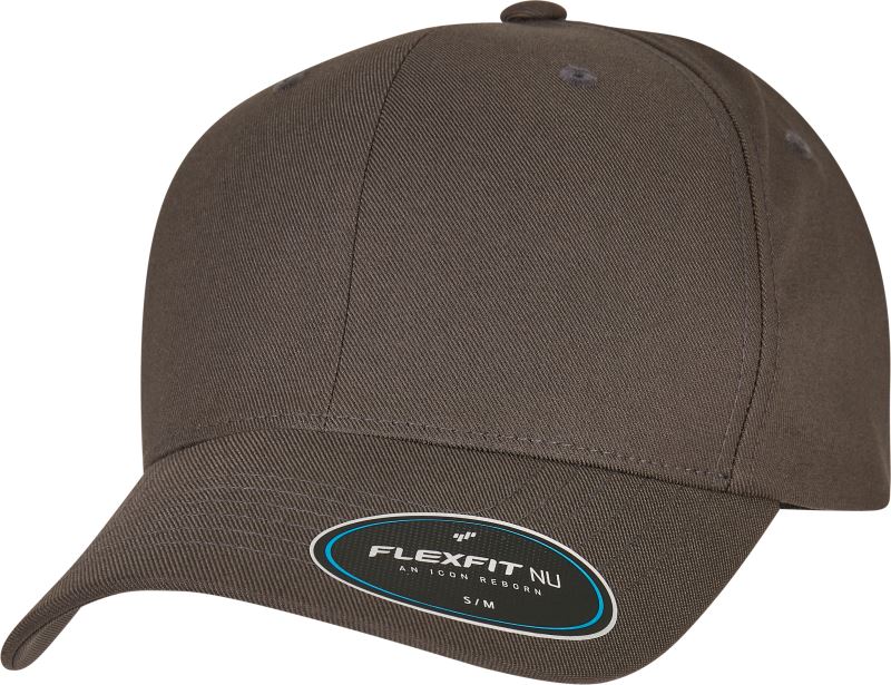Levně 6 panelová kšiltovka "NU®" - dark grey