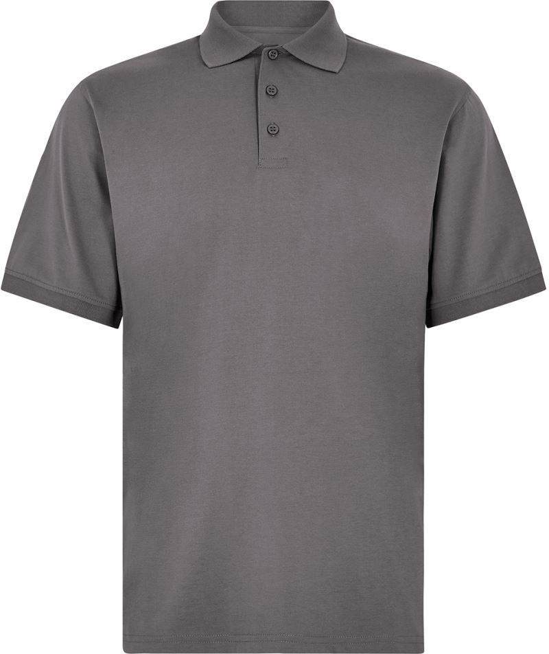 Levně Žerzejové polo "Superwash" - charcoal solid