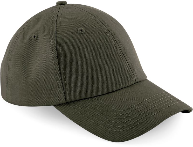 Levně 6 panelová baseballová kšiltovka "Authentic" - military green