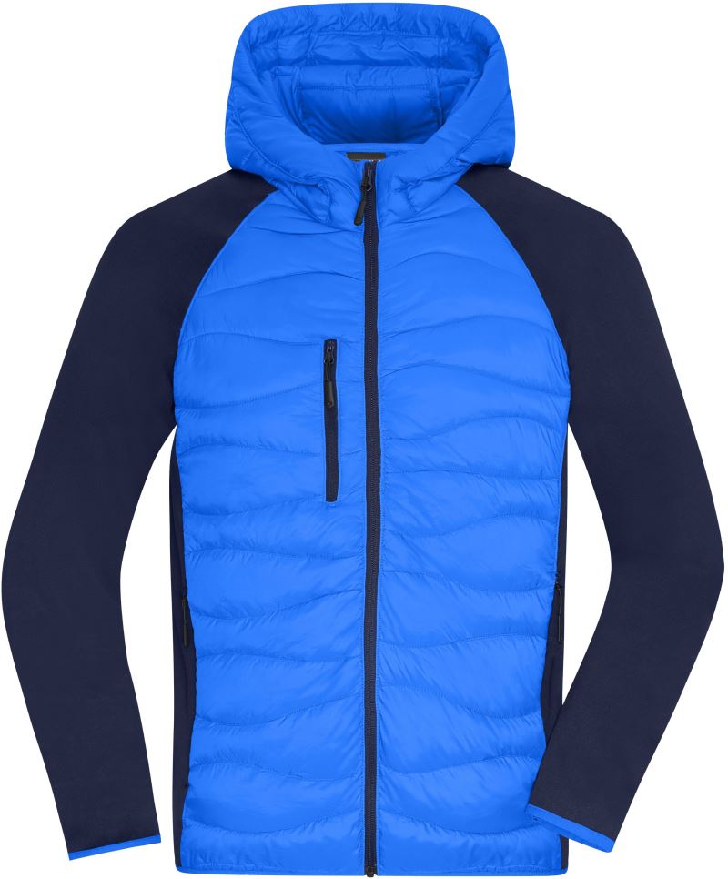 Levně Pánská hybridní bunda - blue/navy