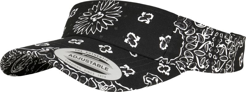 Levně Sluneční kšilt "Bandana" - black