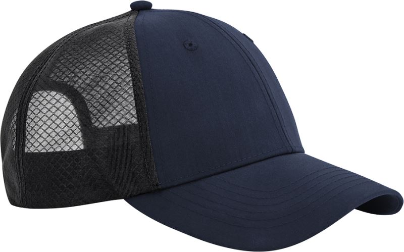 Levně 6 panelová Trucker kšiltovka "Technical Mesh" - navy/black