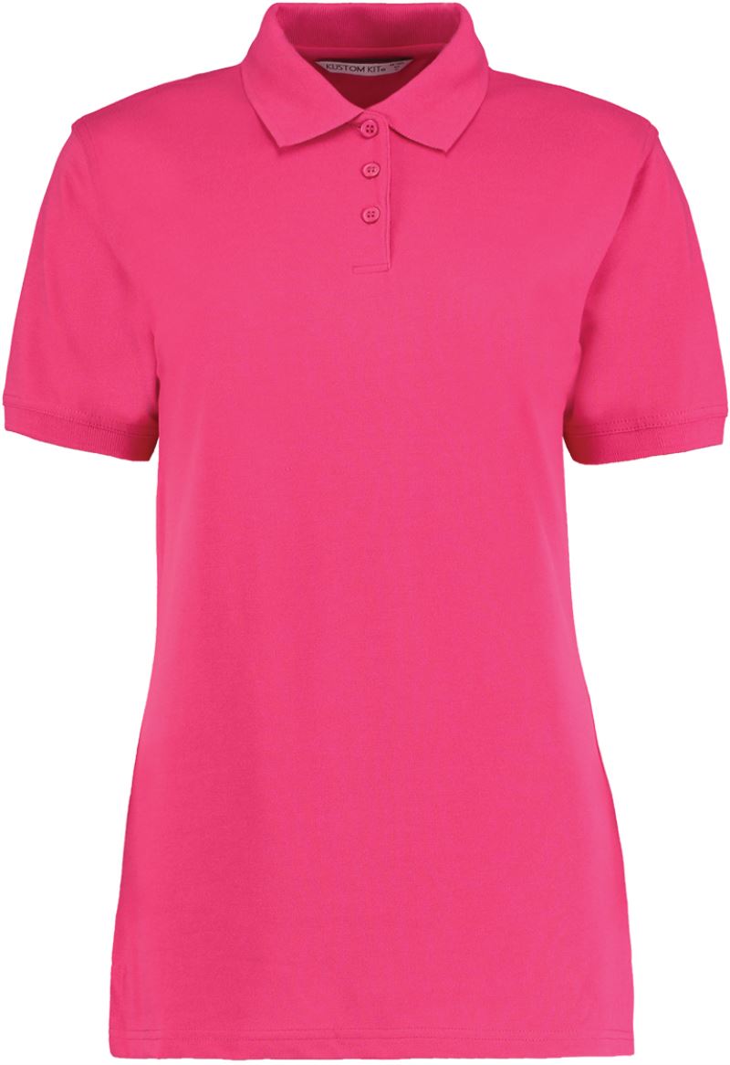 Levně Dámské piqué polo "Superwash" - raspberry