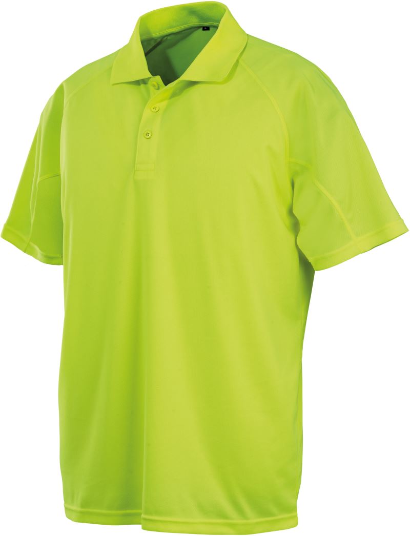 Levně Sportovní polo "Aircool" - flo yellow