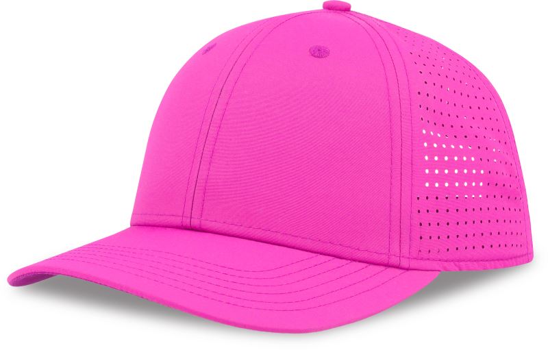 Levně 6 panelová kšiltovka - fuchsia fluo