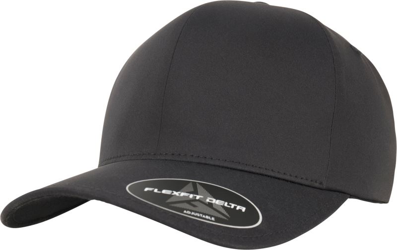 Levně 6 panelová kšiltovka "Delta" - black