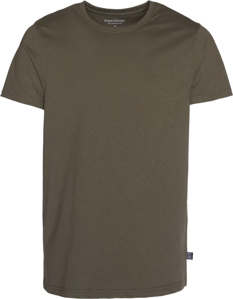 Levně Pánské tričko z těžké bavlny - khaki green
