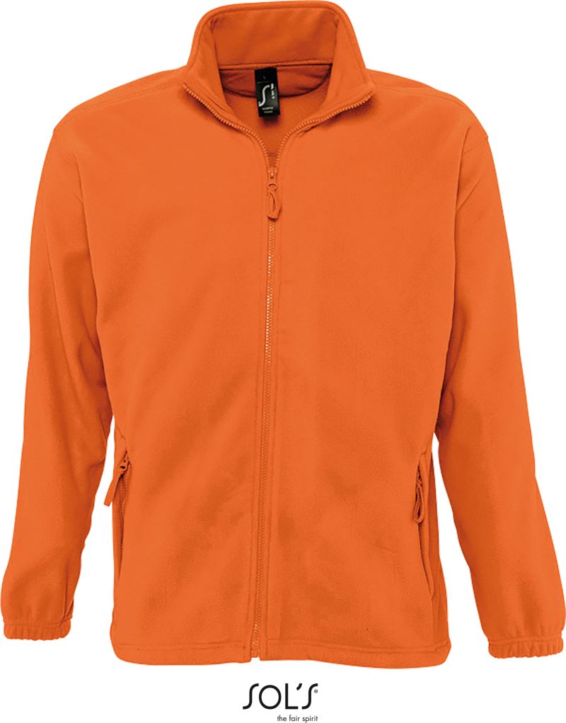 Levně Fleecová bunda - orange