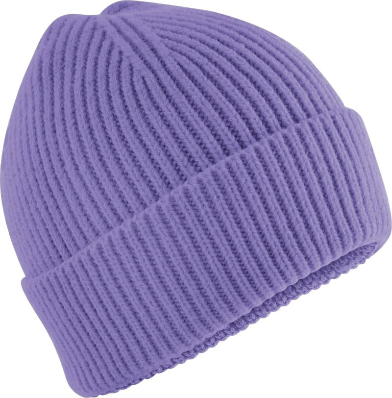 Levně Dětská pletená čepice "Fashion" - violet