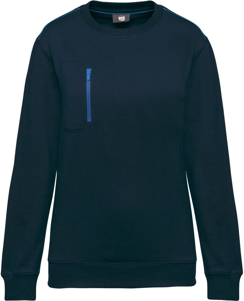 Levně Pracovní mikina "Day-to-Day" - navy/royal blue