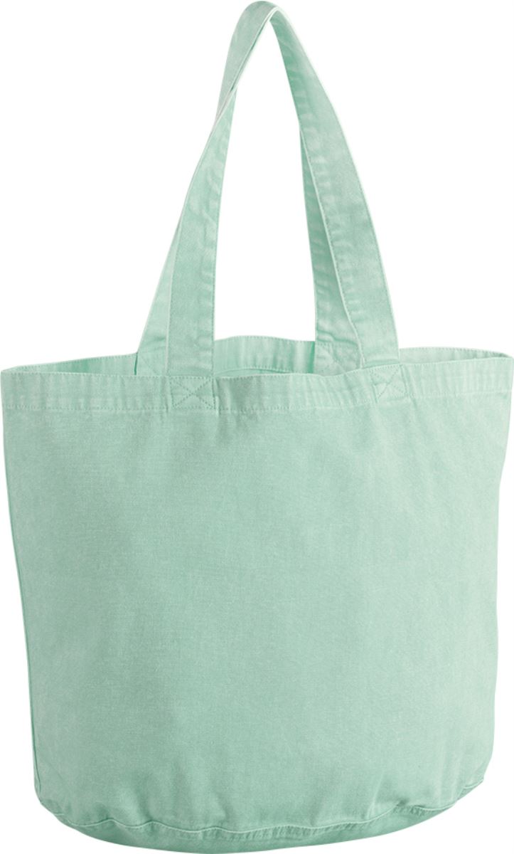 Levně Bavlněná taška "Vintage" - vintage aqua