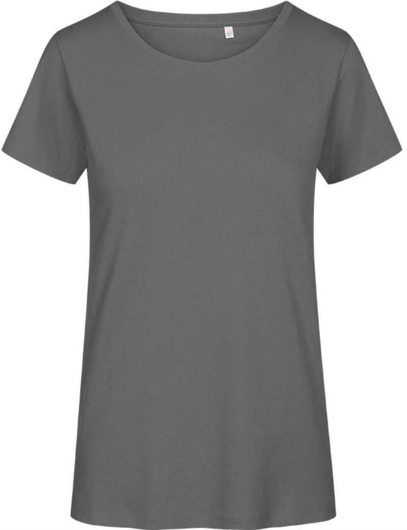 Levně Dámské tričko bio premium - steel grey