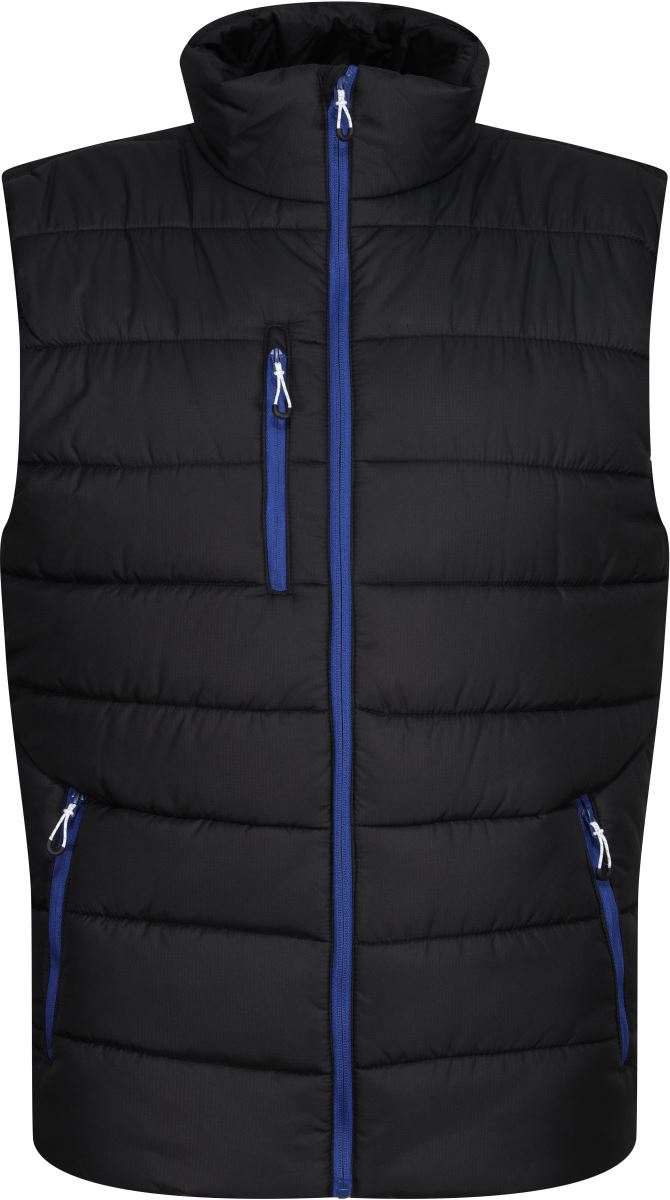 Levně Thermo vesta "Navigate" - black/new royal