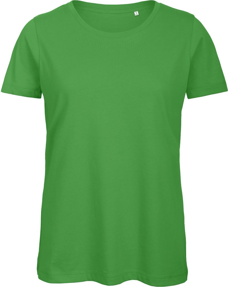 Levně Dámské tričko Medium Fit z bio bavlny - real green