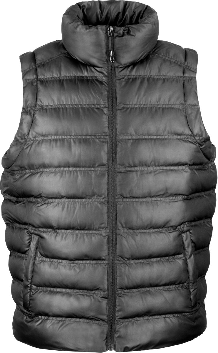 Levně Polstrovaná pánská vesta "IceBird" - black