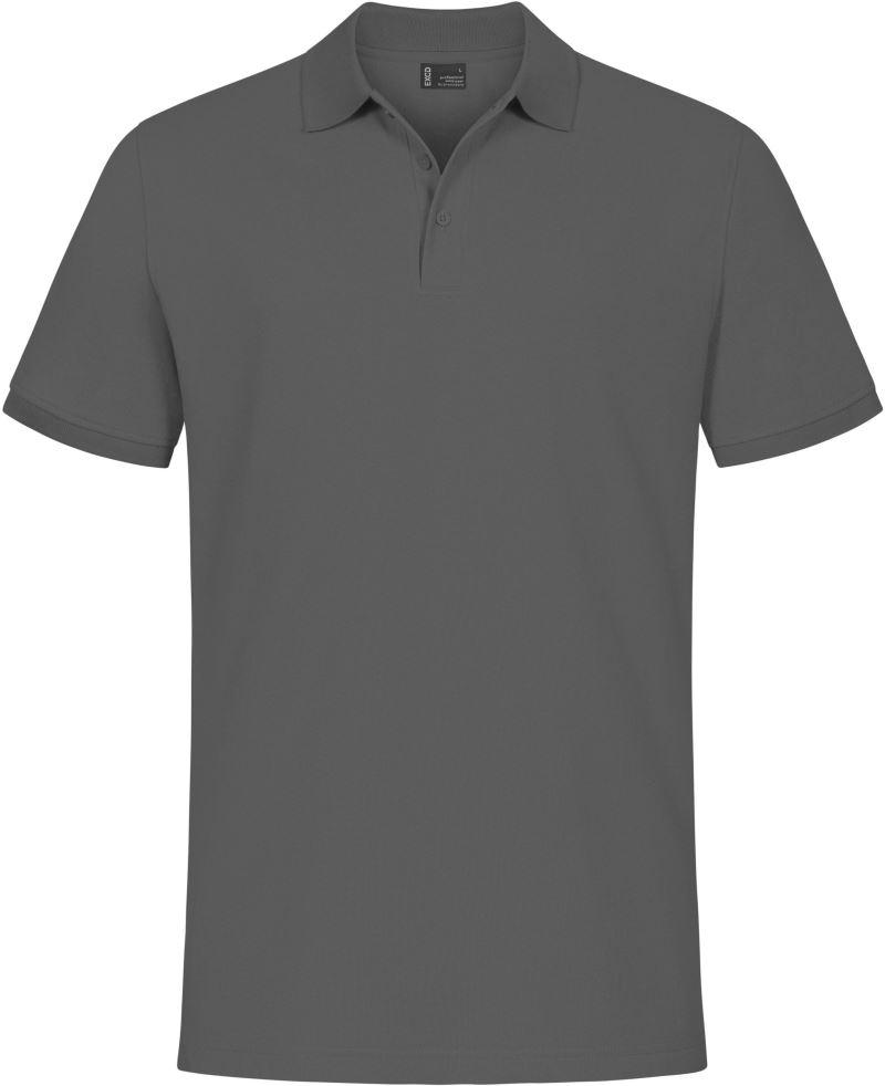 Levně Pánské pracovní piqué polo - EXCD - steel grey