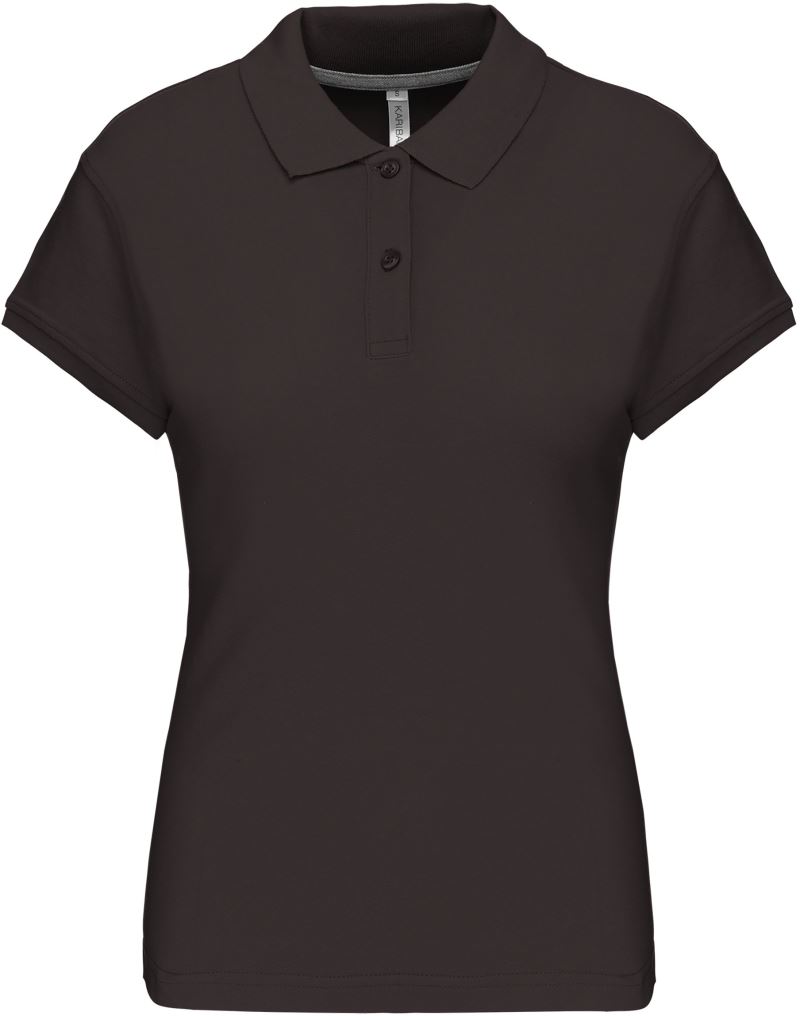 Dámské piqué polo - dark grey