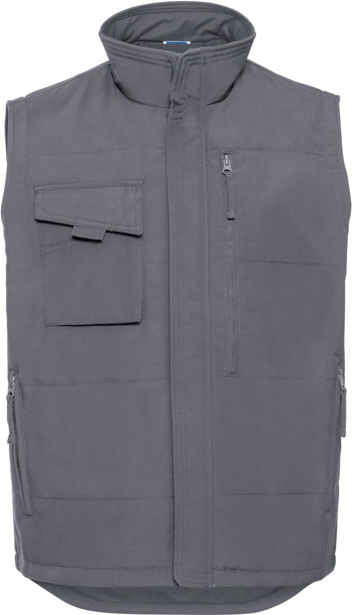 Levně Pracovní vesta - convoy grey