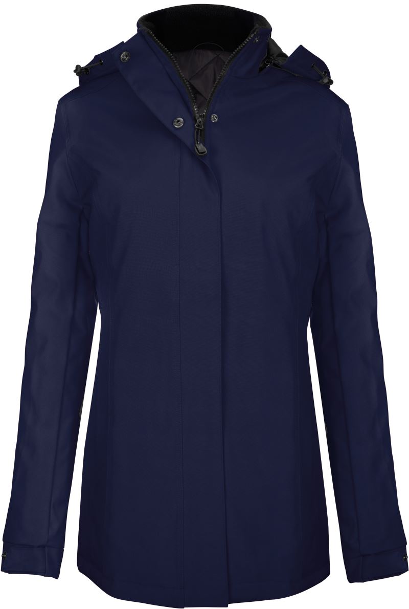 Levně Dámská parka - navy