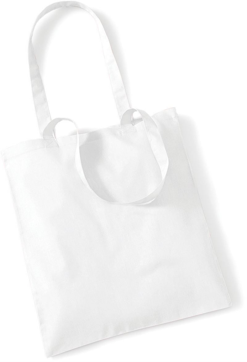 Levně Bavlněná taška "Bag for Life" - white