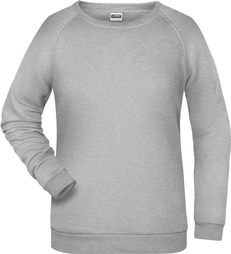 Levně Dámská raglánová mikina - grey heather
