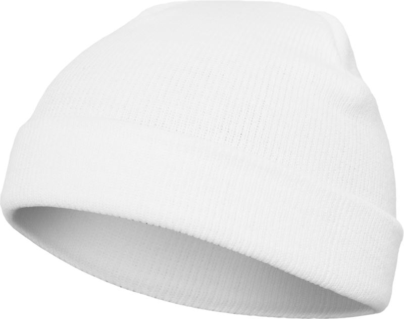 Pletená čepice - white