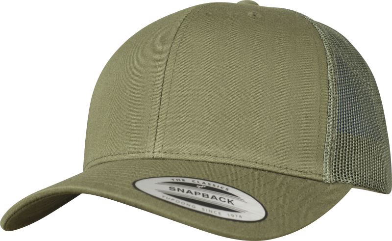 Levně 6 panelová vintage kšiltovka "Trucker" - buck