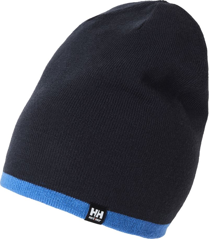 Levně Pletená čepice "Manchester" - navy/stone blue