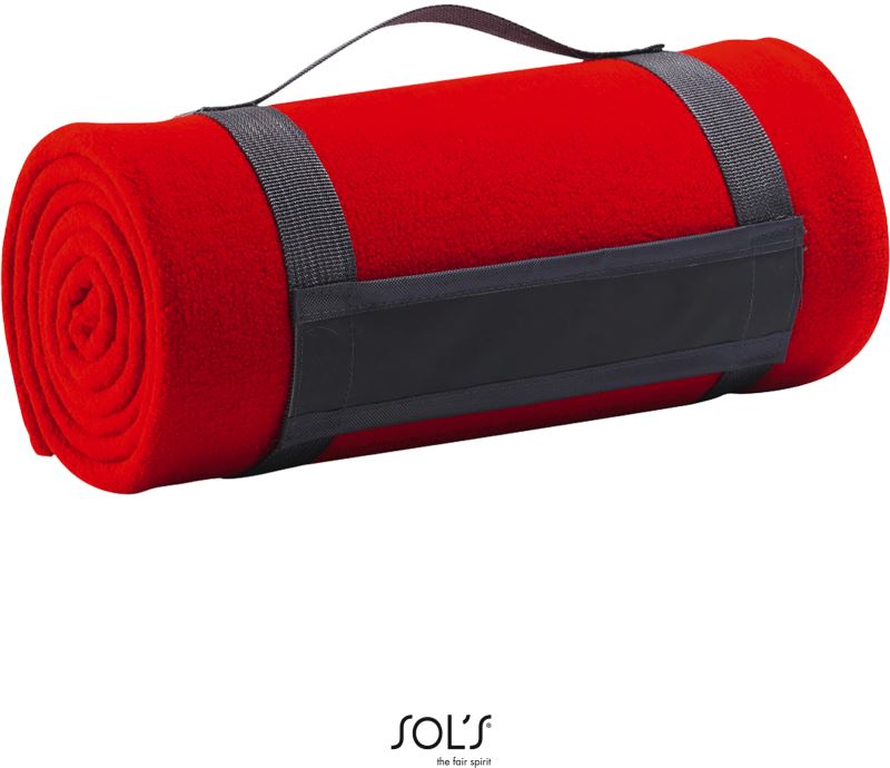 Levně Fleecová deka - red