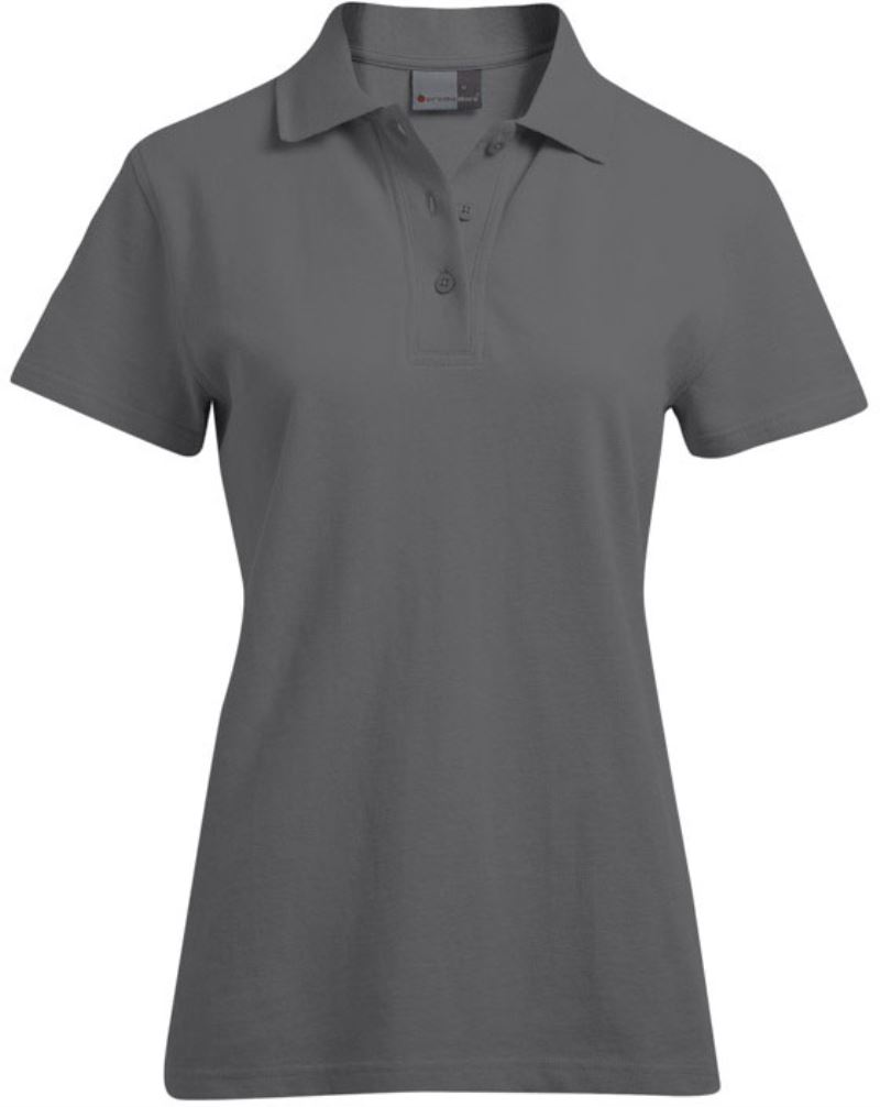Levně Dámské piqué polo "Superior" - steel grey