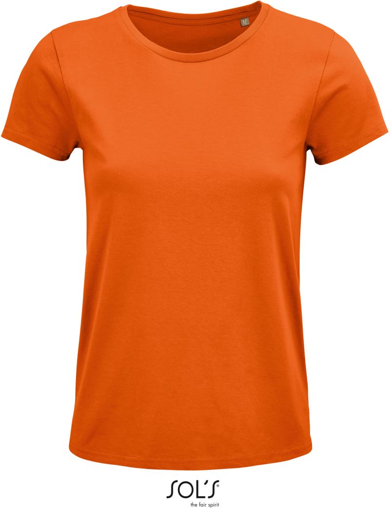 Levně Dámské tričko z bio bavlny - orange