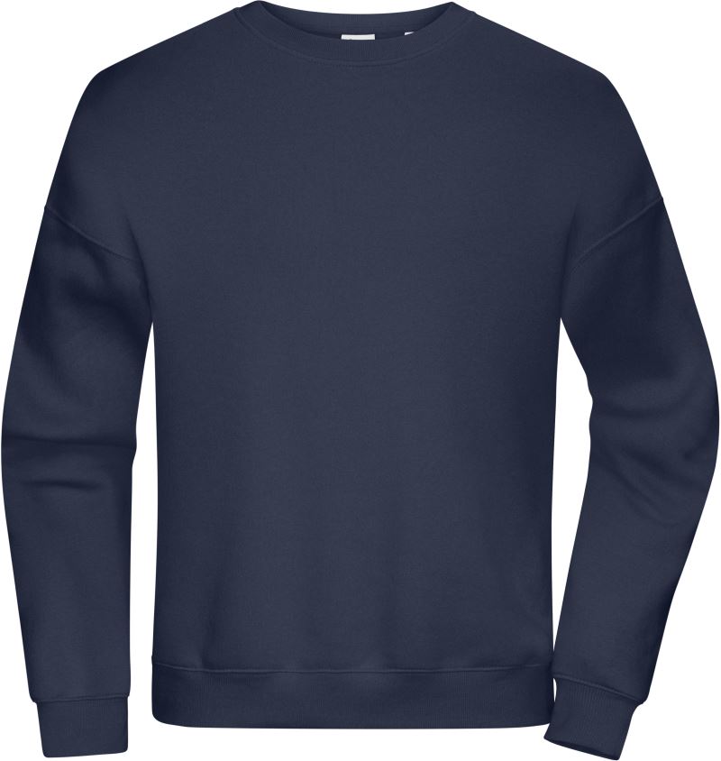 Levně Oversize mikina z bio bavlny - navy