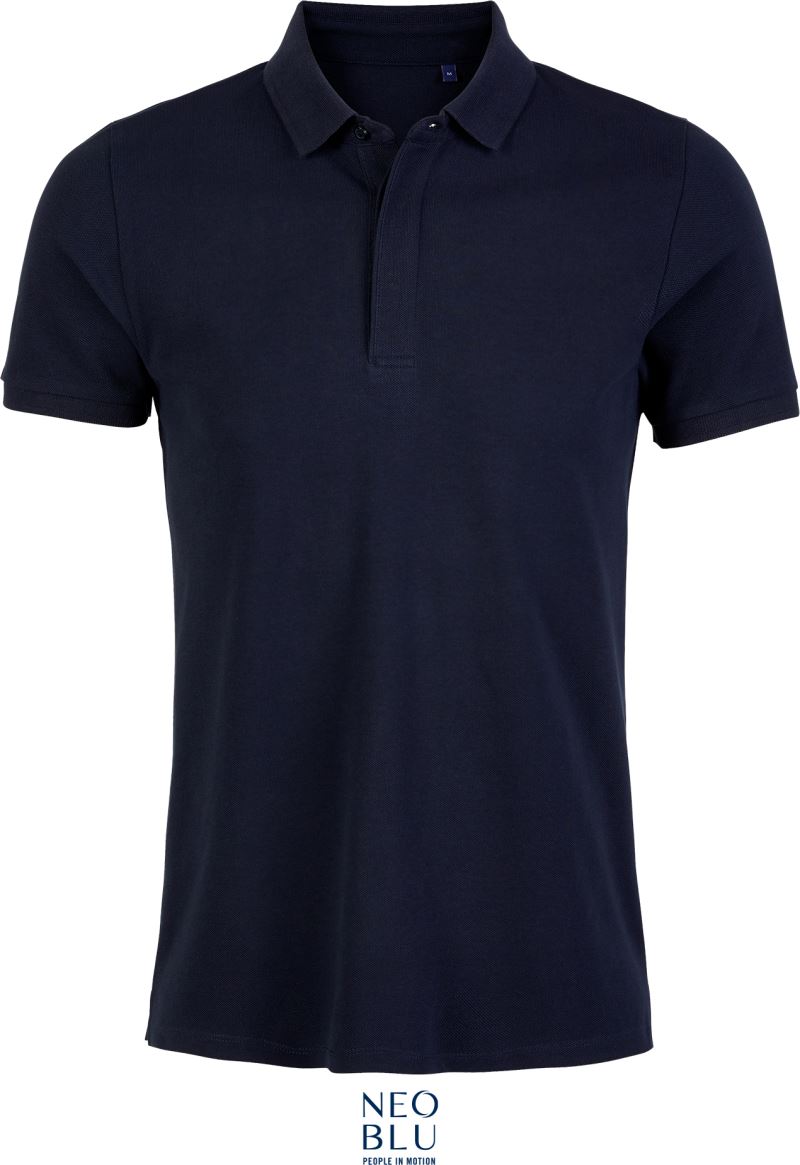 Levně Pánské piqué polo - night blue