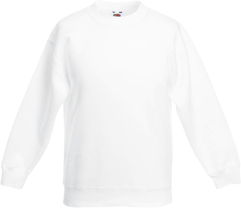 Levně Dětská mikina - white