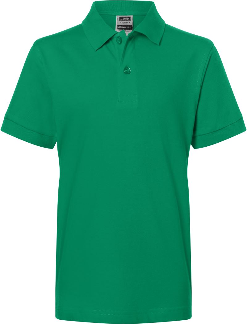 Levně Dětské piqué polo - irish green