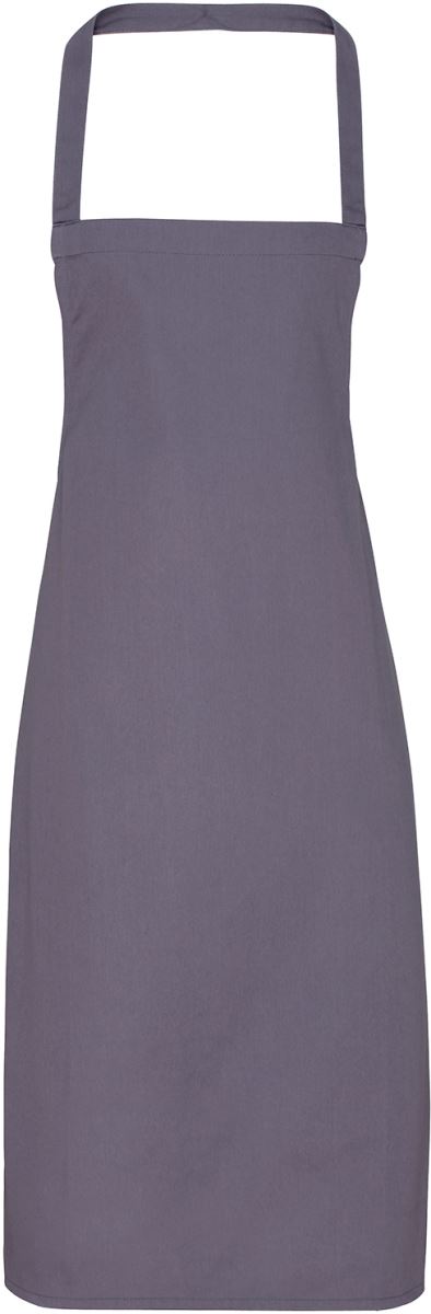 Levně Zástěra z bio bavlny - dark grey
