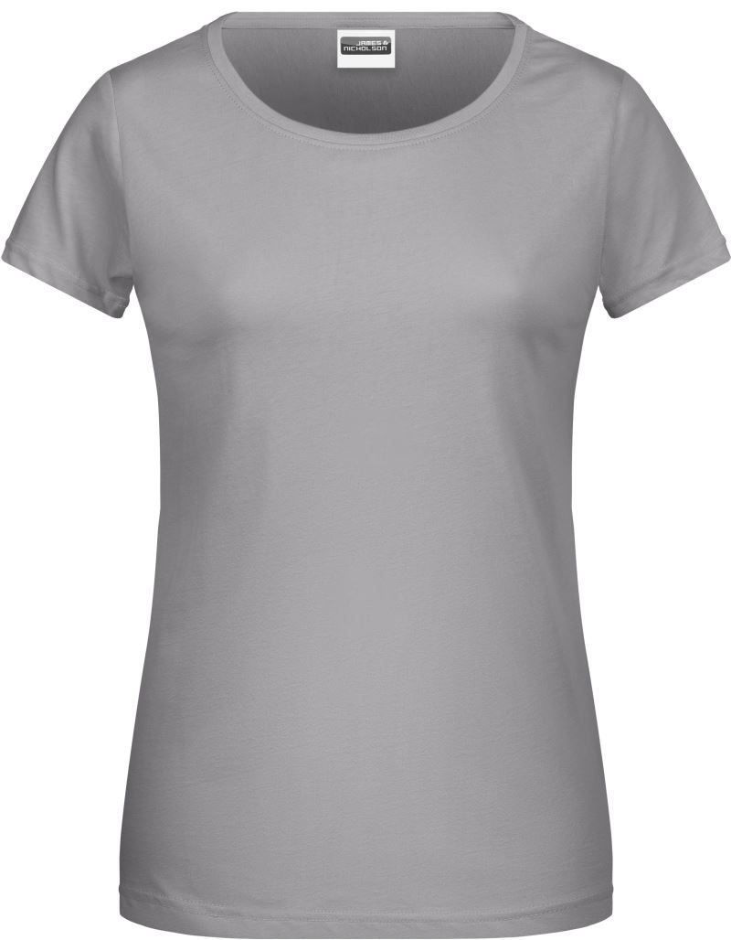 Levně Dámské tričko z bio bavlny - steel grey