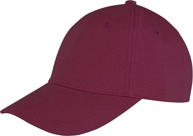 Levně 6 panelová nízkoprofilová kšiltovka - burgundy