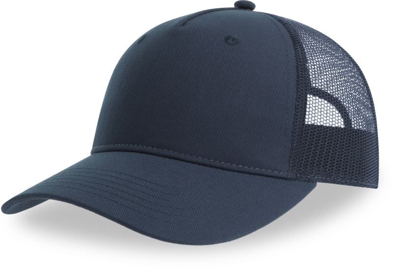 5 panelová Trucker kšiltovka - navy/navy