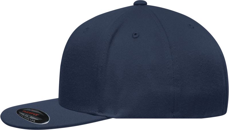 Levně 6 panelová Flexfit® kšiltovka s plochým kšiltem - navy