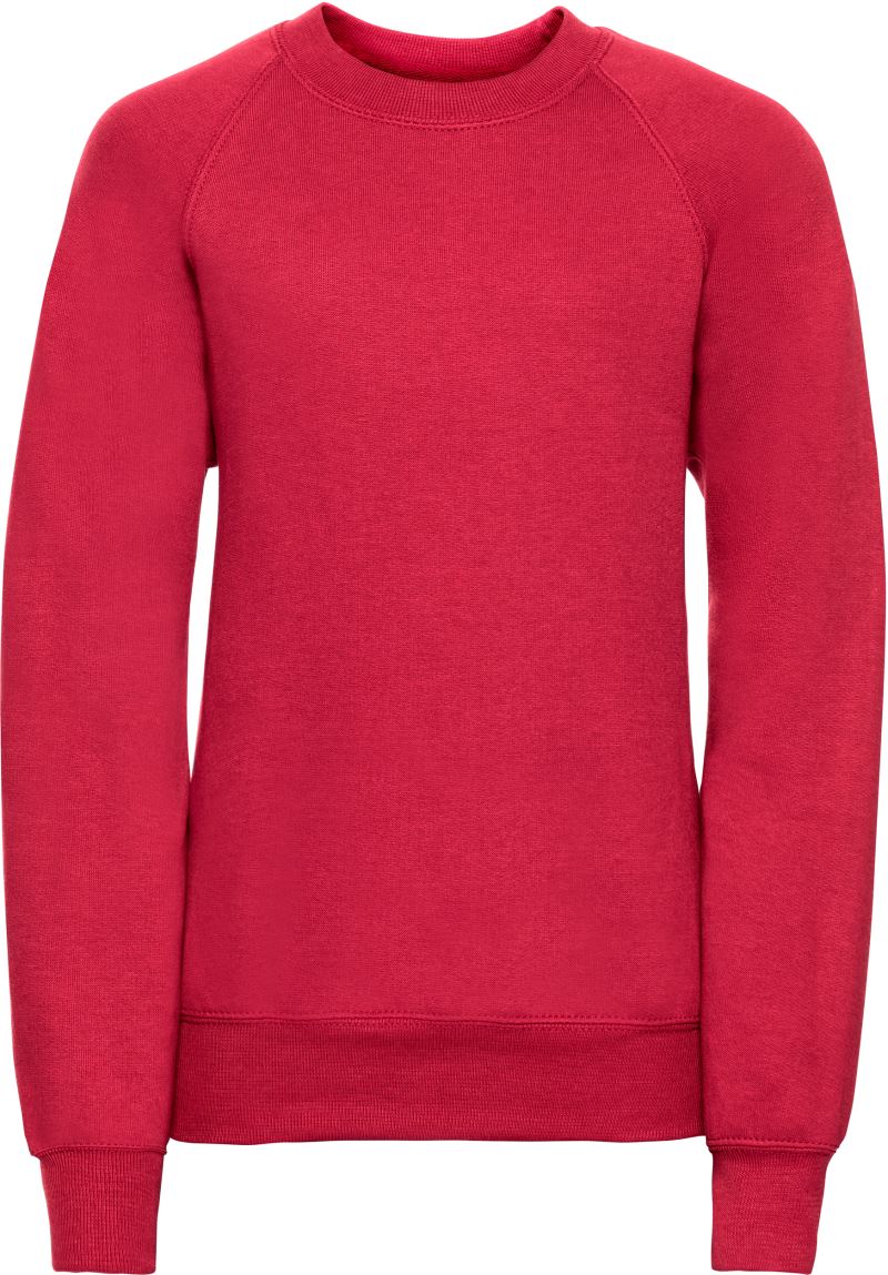 Levně Dětská raglánová mikina - classic red