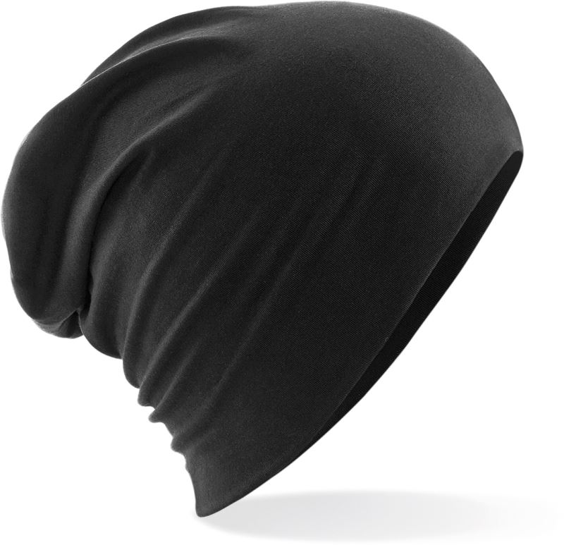 Levně Hemsedal bavlněná slouch čepice - black
