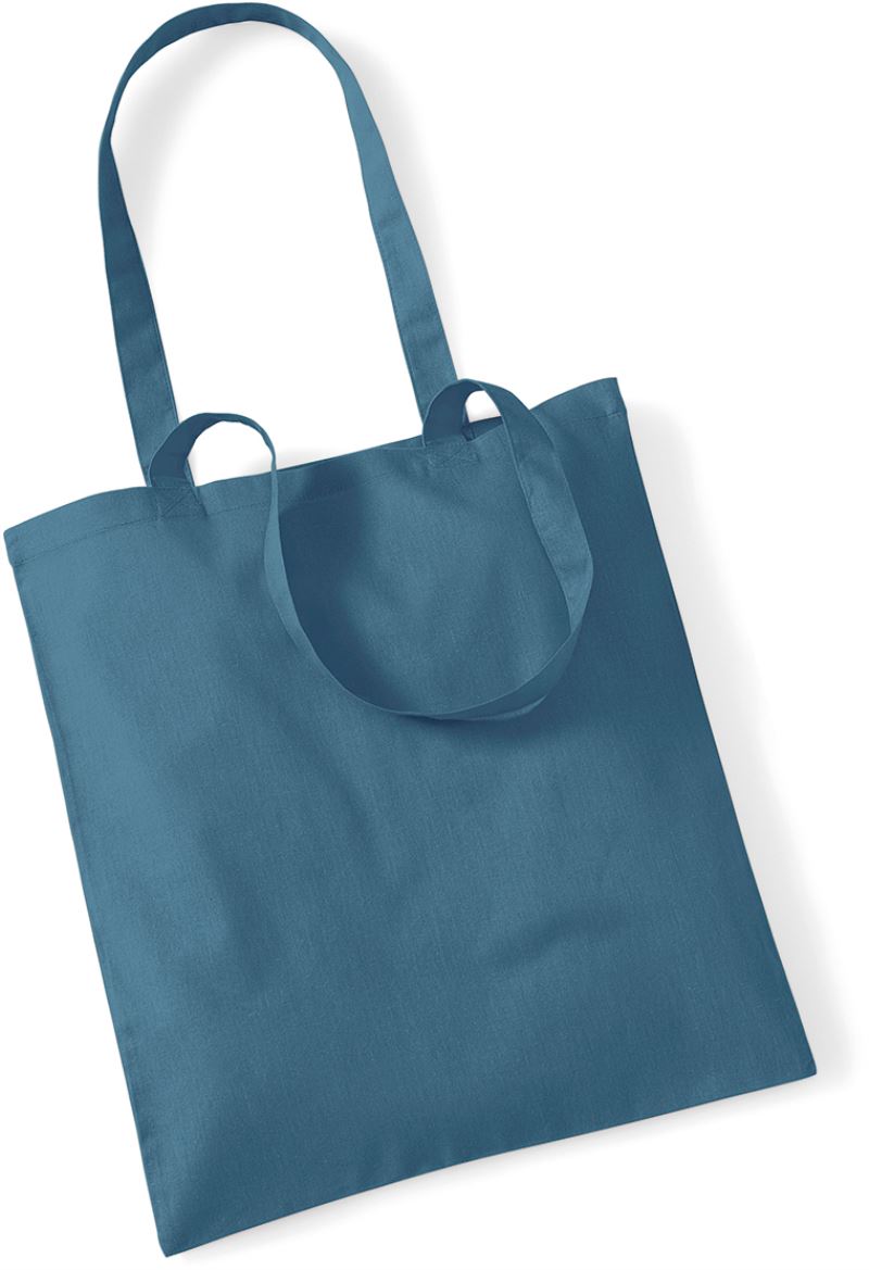 Levně Bavlněná taška "Bag for Life" - airforce blue